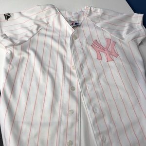 Pink New York Yankees Jersey (W-M)
